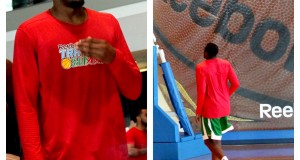 Dionte participates in Reebok Training Summit