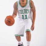 Courtney Lee in the Air Jordan 3 blk/red/cement