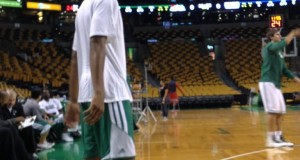 Barbosa in Boston, but will not play tonight