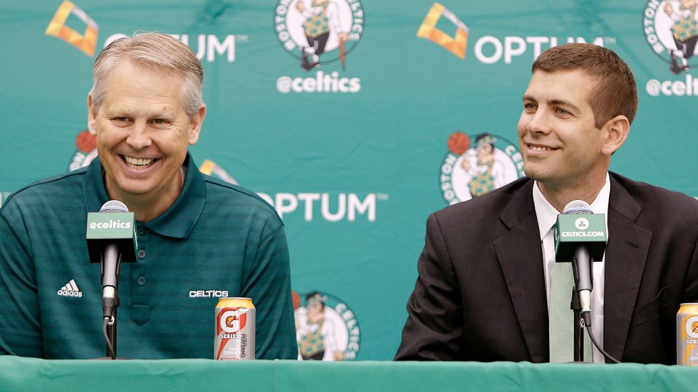 Celtics extend Ainge, Stevens contracts